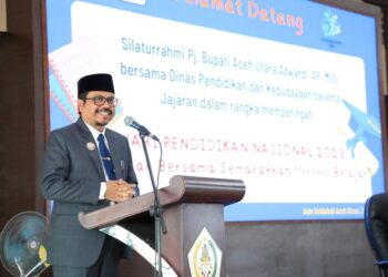 Di Hari Pendidikan Nasional, Pj Bupati Aceh Utara Harapkan Guru Ciptakan Pendidikan Berkarakter untuk Anak