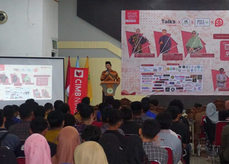 Komunitas Kejar Mimpi Lhokseumawe By CIMB Niaga Gelar Talk Show “Improvement For Bright Generation”