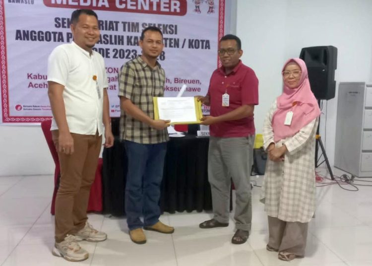 Masuki Hari ke-6 Pendaftaran Calon Anggota Panwaslih Zona II Aceh, Sepi Pendaftar Perempuan