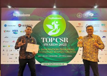 Pertamina EP Pangkalan Susu Field Raih Penghargaan TOP CSR Awards 2023