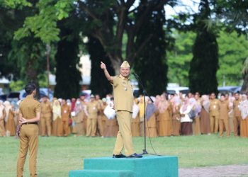 Terkait Perpanjangan Pj Wali Kota Lhokseumawe, Ini Kata Imran Dalam Apel Gabungan
