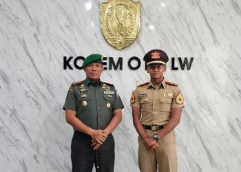 Danrem Lilawangsa Terima Kunjungan Taruna Akmil Asal Lhokseumawe
