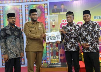 Banda Sakti Raih Juara Umum MTQ ke-36 Lhokseumawe