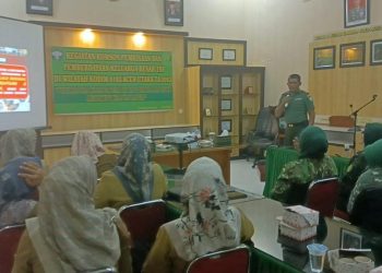 Kodim Aceh Utara Kumpulkan Puluhan Keluarga Besar TNI, Ada Apa?