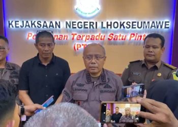 Jaksa Tetapkan Lima Tersangka dalam Perkara Dugaan Korupsi Pengelolaan Pajak Penerangan Jalan Lhokseumawe