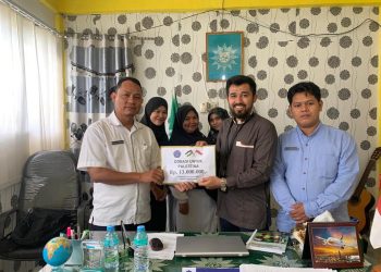 SDIT Muhammadiyah Lhokseumawe Salurkan Donasi Rp 13 Juta untuk Palestina Melalui Lazismu