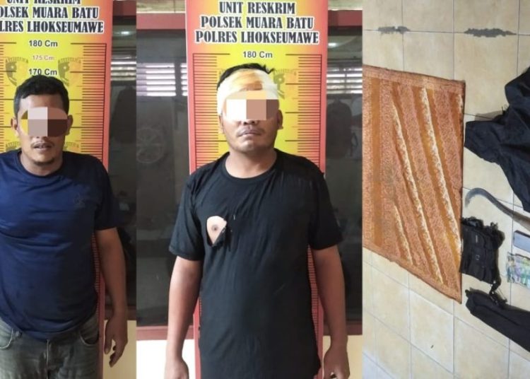 Dua Terduga Pelaku Curas di Muara Batu Diamankan Polisi