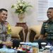 Dandim 0103 Aceh Utara Sambut Kunjungan Silaturahmi Kapolres Aceh Utara