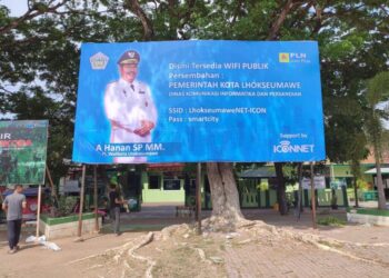 Pemko Lhokseumawe Sediakan Wi-Fi Gratis di Ruang Publik, ini Kata Sandinya