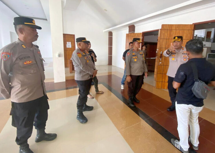 Wakapolres Cek Kesiapan Lokasi Debat Paslon Walikota Lhokseumawe