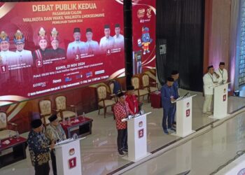 KIP Lhokseumawe Berhasil Selenggarakan Debat Kedua Calon Wali Kota
