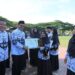 Peringatan Hari Guru Nasional (HGN) ke-79 Pemko Lhokseumawe di lapangan Hiraq, Senin (25/11/2024). Foto: Humas