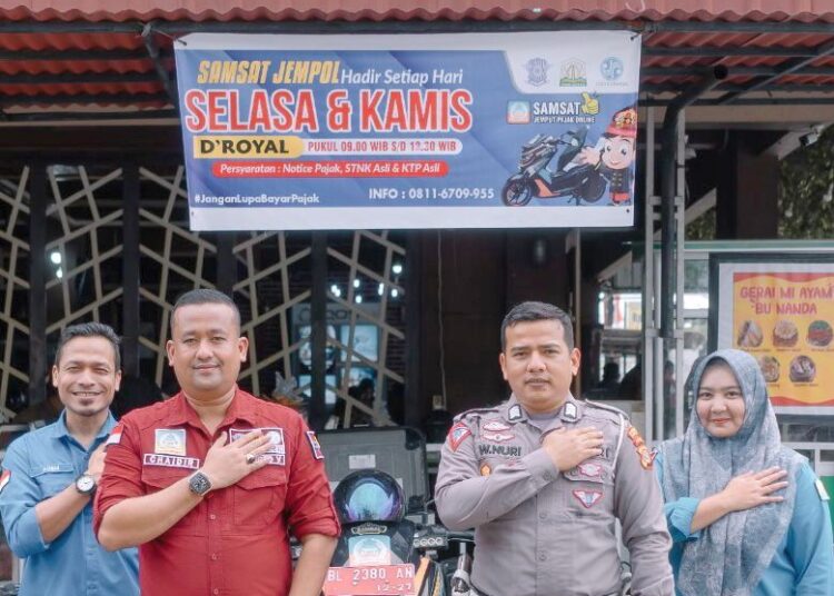 Samsat Jempol Kota Lhokseumawe. Foto: Humas