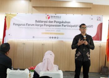 Koordinator Divisi Pencegahan, Partisipasi Masyarakat, dan Humas Panwaslih Kota Lhokseumawe, Ayi Jufridar. Foto: Dok. Panwaslih Lhokseumawe