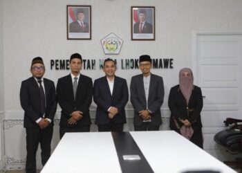 Wali Kota Sayuti Lantik Anggota BMK Lhokseumawe, Minta Inovasi Pengelolaan ZIS