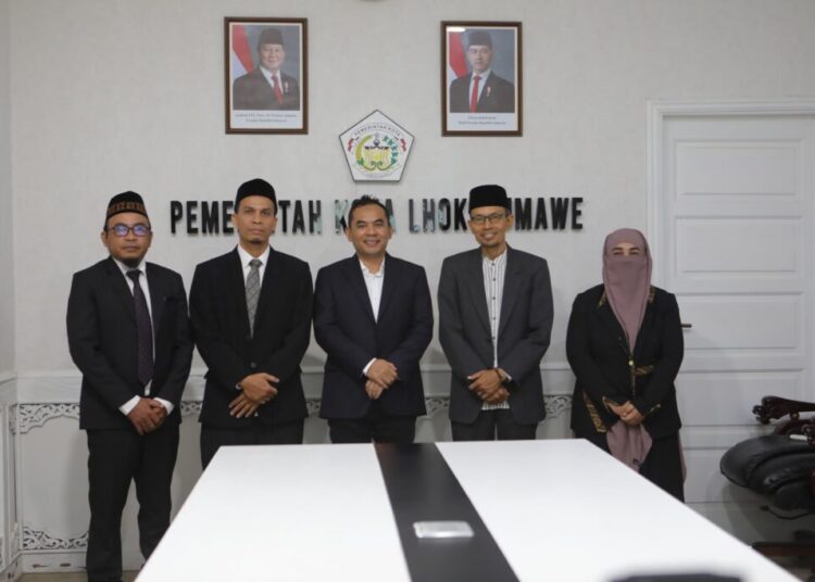 Wali Kota Sayuti Lantik Anggota BMK Lhokseumawe, Minta Inovasi Pengelolaan ZIS