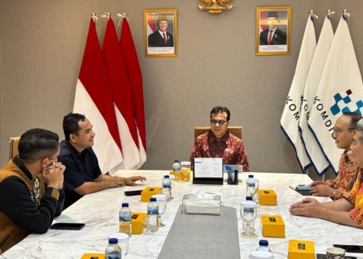 Temui Wamenkomdigi, Wali Kota Lhokseumawe Jajaki Peluang Kerja Sama