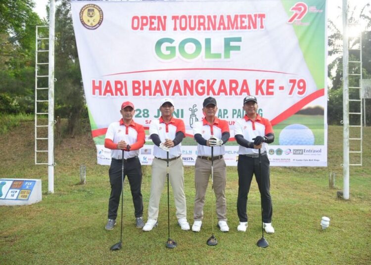 Polres Lhokseumawe menggelar Open Tournament Golf