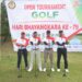 Polres Lhokseumawe menggelar Open Tournament Golf