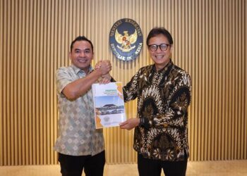 Wali Kota Lhokseumawe, Sayuti Abubakar, audiensi bersama Menkes RI, Budi G. Sadikin