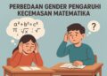Ilustrasi mathematics anxiety (kecemasan matematika)