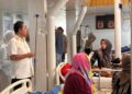 Wali Kota Lhokseumawe, Sayuti Abubakar, meninjau langsung kondisi Rumah Sakit Umum (RSU) Arun Lhokseumawe