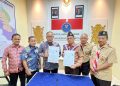 Kwarcab Pramuka Kota Lhokseumawe dan BNN Lhokseumawe resmi membentuk Saka Anti Narkoba melalui penandatanganan PKS
