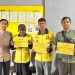 Manajemen Maxim Lhokseumawe menyerahkan penghargaan Best Driver dan bonus saldo kepada tiga mitra pengemudi Maxim Bike terbaik yang sukses menyelesaikan lebih dari 400 pesanan selama tiga bulan terakhir.