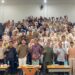 Suasana penutupan Pekan Olahraga dan Kesenian (PORAK) Ilmu Komunikasi Jilid II yang digelar oleh HIMAKO FISIP Universitas Malikussaleh (Unimal) di Auditorium Tenis Unimal