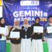 Para juara lomba esai dan konten foto bersama saat menerima hadiah pada penutupan kegiatan Gemini Aksara 2026 di Aula Cut Meutia, Kampus Unimal Bukit Indah