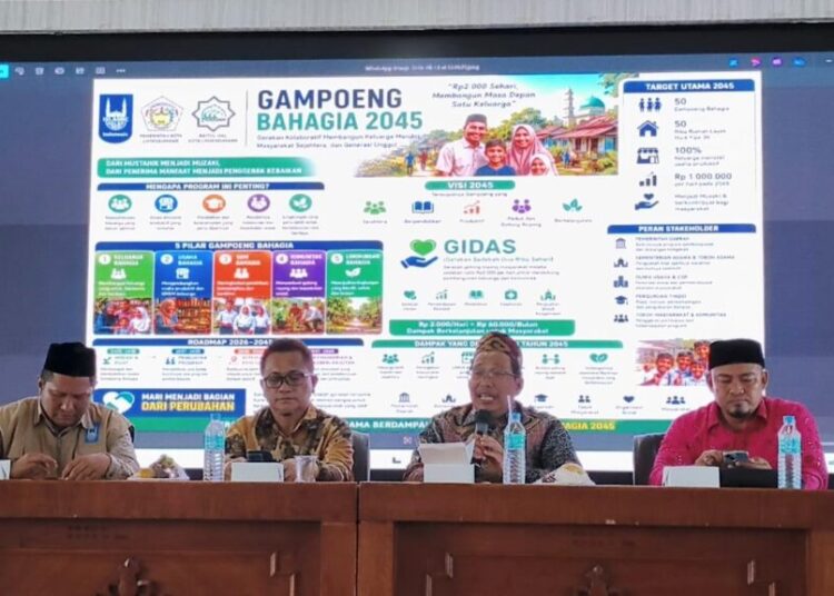 Islamic Relief Indonesia bersama pemangku kepentingan Kota Lhokseumawe menyatukan visi pengentasan kemiskinan melalui program House and Livelihood Support for the Poorest (HELIOST) di Aula Kantor Wali Kota Lhokseumawe