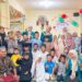 Antusiasme anak-anak Gampong Ude saat mengikuti lomba hafalan surat pendek program GEMAR UDE yang digagas mahasiswa KPM Kelompok 09 UIN SUNA Lhokseumawe