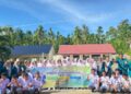 Mahasiswa KPM Kelompok 04 UIN Sultanah Nahrasiyah Lhokseumawe menggelar sosialisasi kampus dan mengenalkan konsep "kuliah sambil nyantri" kepada para siswa SMAN 1 Makmur, Bireuen